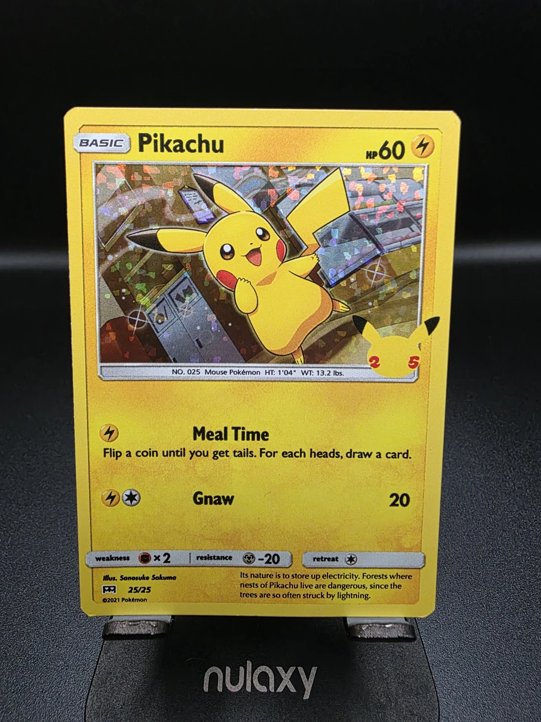Pikachu Pokemon Card