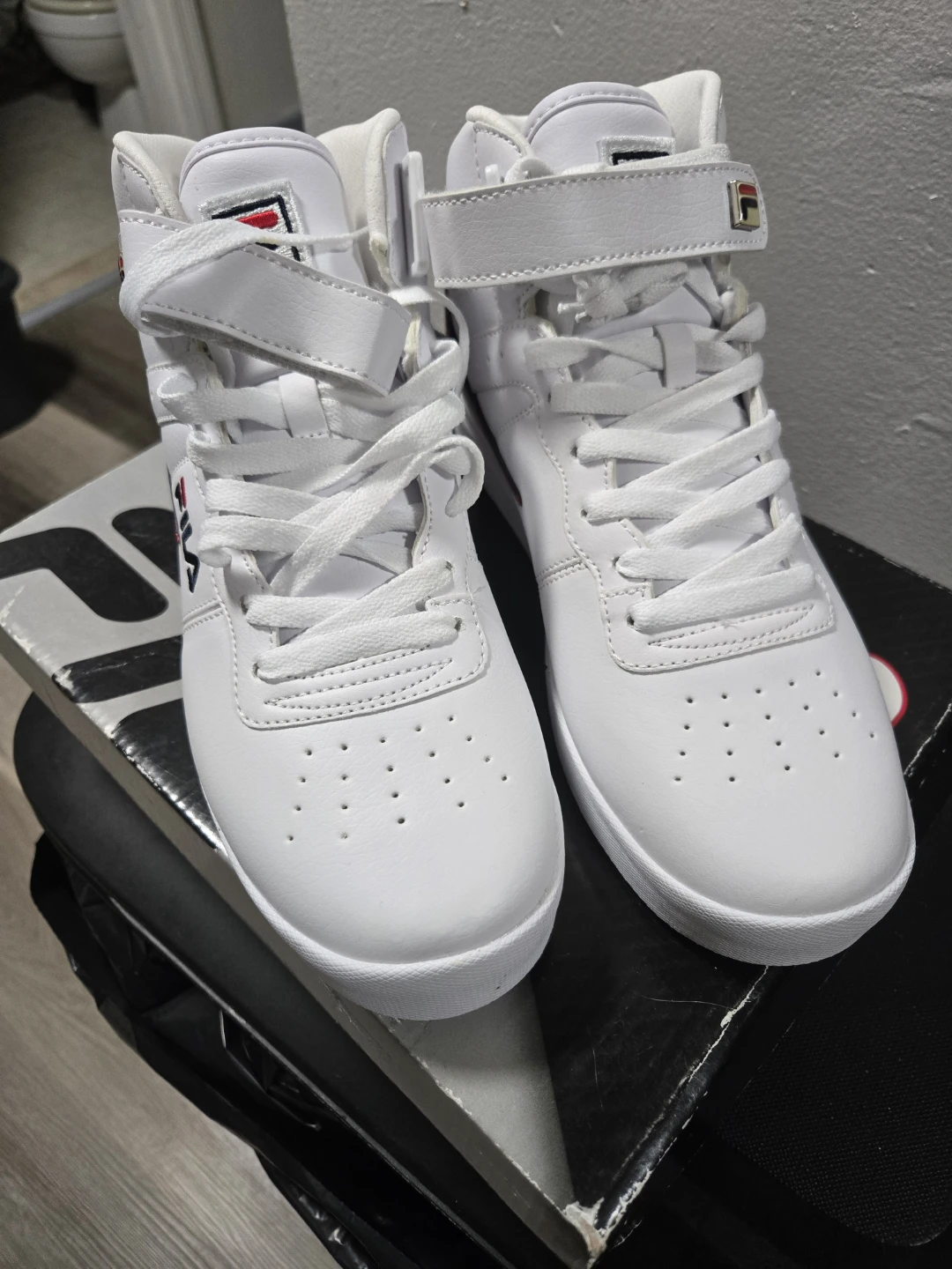 Fila White High Top Sneakers - photo 2