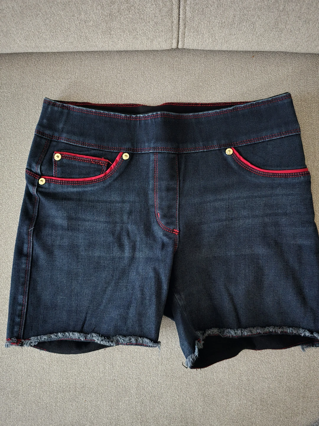 Luxe Denim Shorts Size S (6-8)