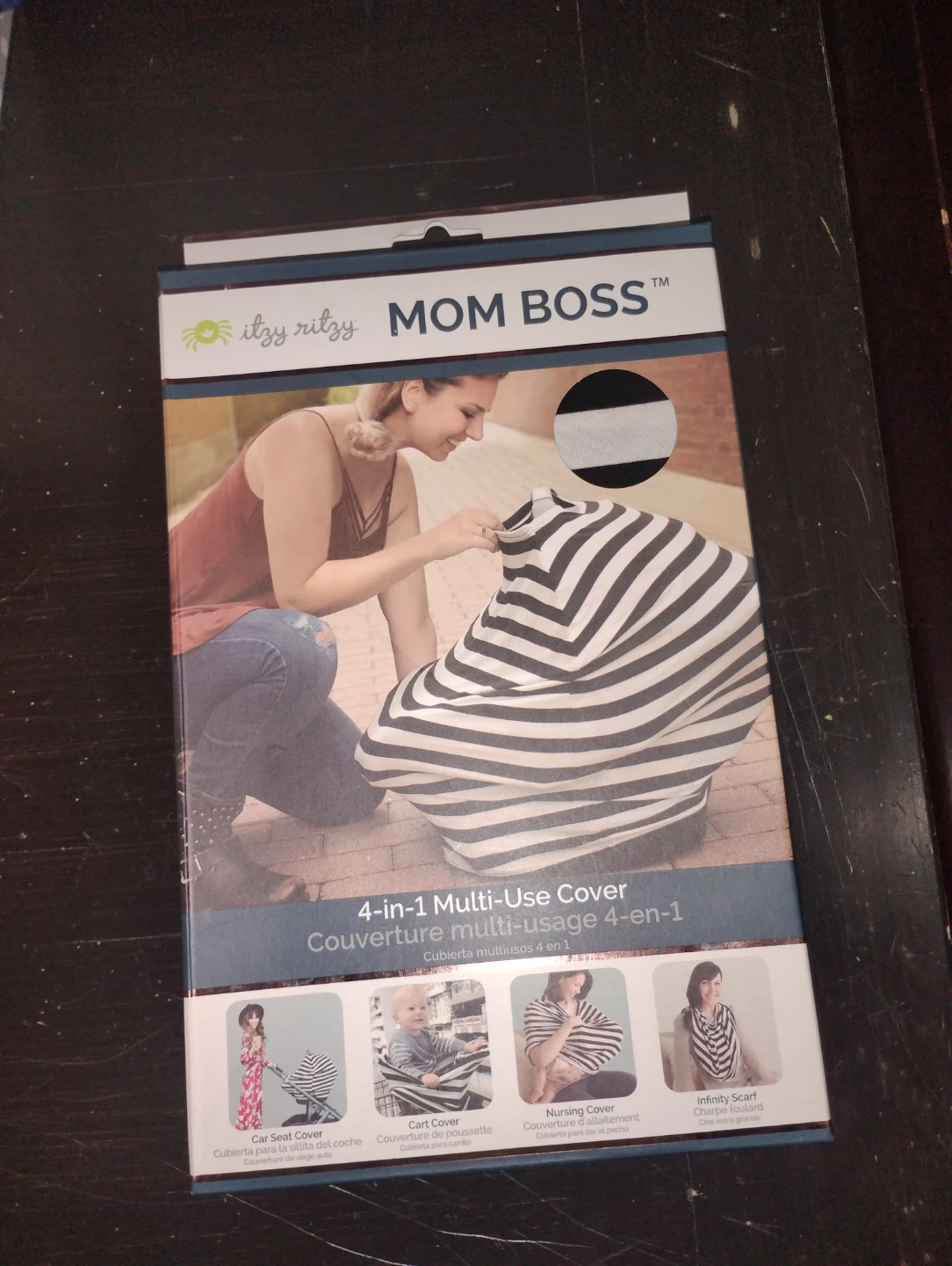 Itzy Ritzy Mom Boss 4-in-1 Multi-Use Cover