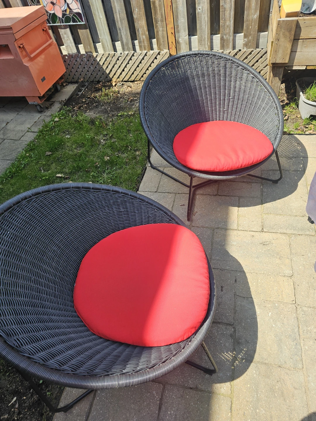 Kameron 3-Piece Bistro Set- outdoor patio chairs and small table