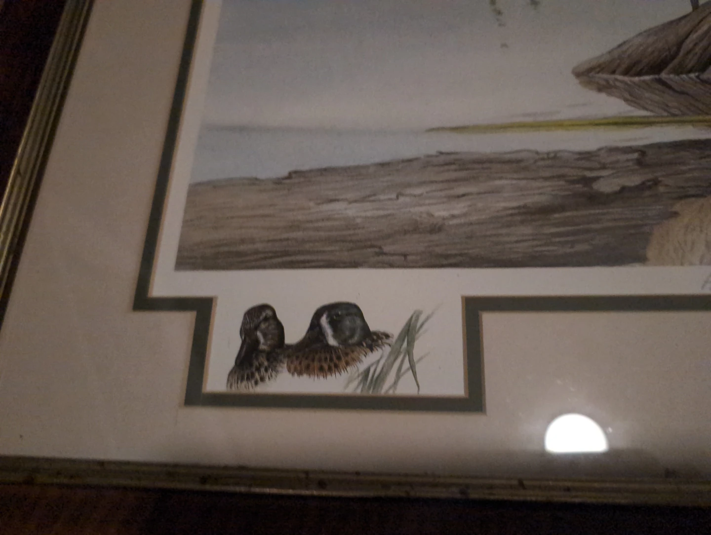 Paul Harpley "Ducks on a Log" Lithograph Print 1991 - photo 3