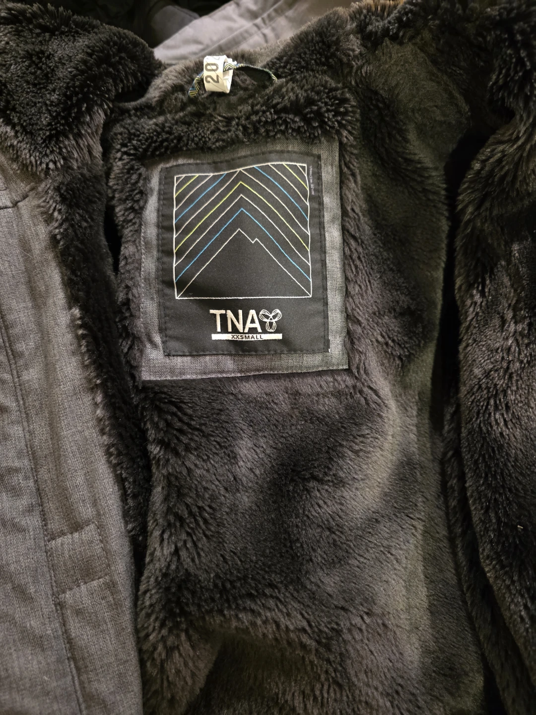 TNA Grey Winter Parka - XXS - photo 2