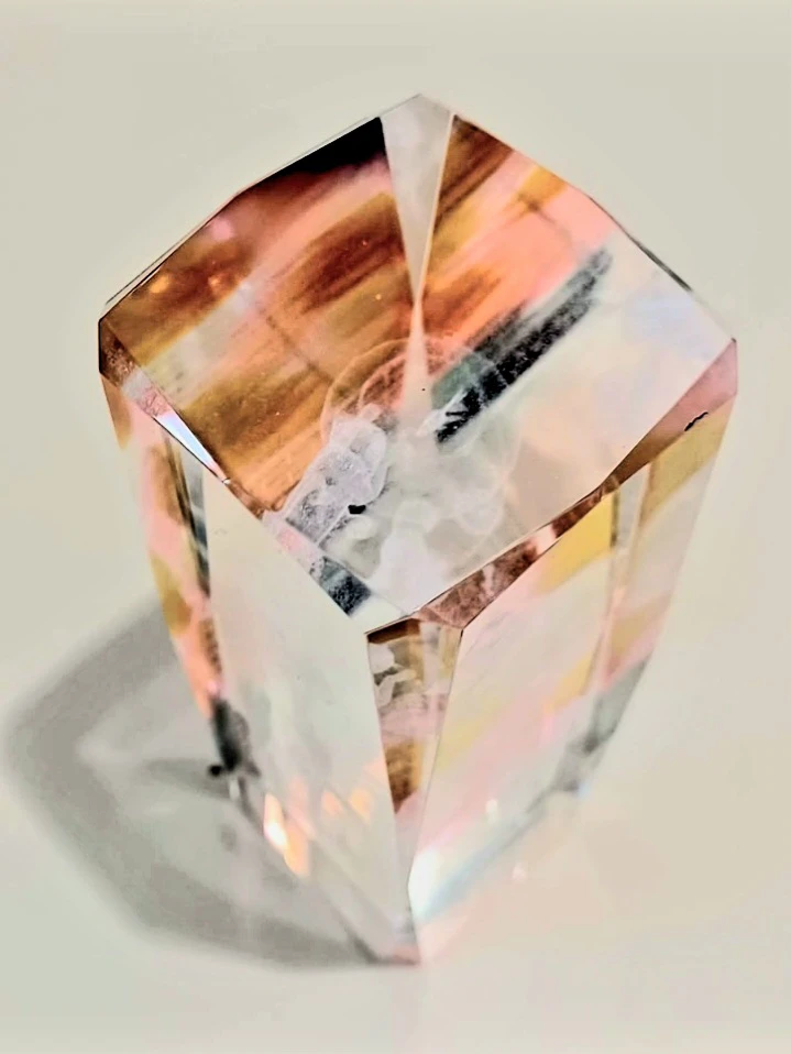 Crystal 3D Cats Sculpture - photo 5