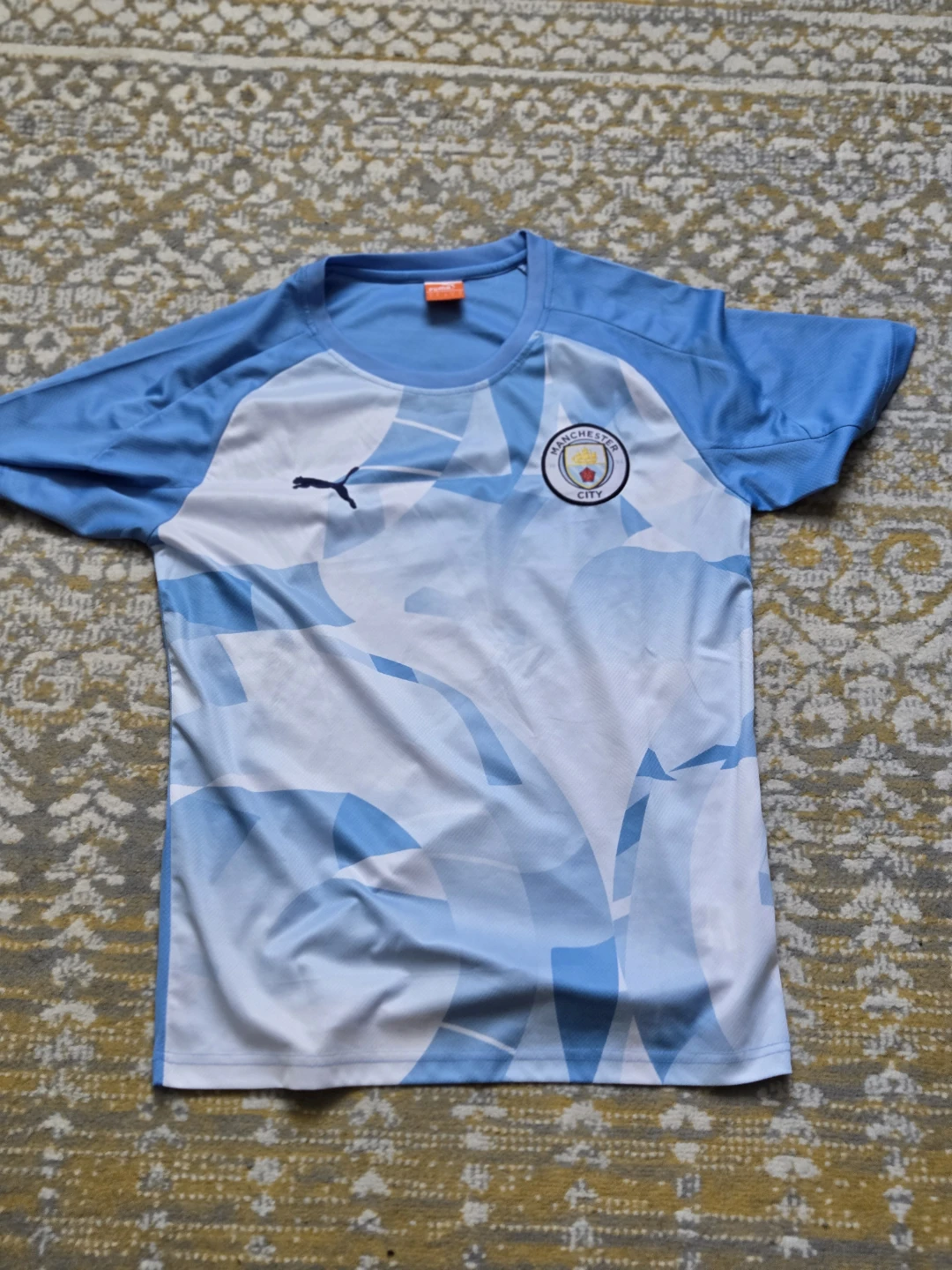 Puma Manchester City FC Youth Soccer Jersey