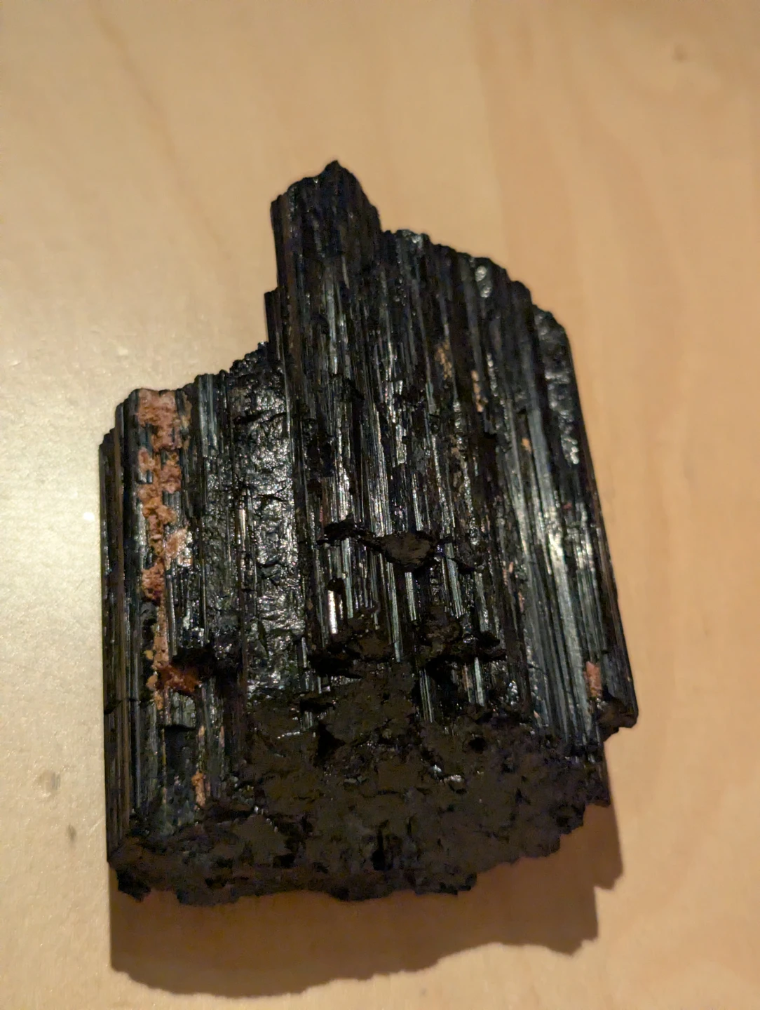 AA Grade Raw Black Tourmaline Crystal - photo 3