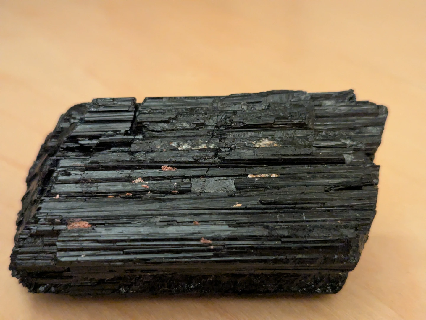 AA Grade Raw Black Tourmaline Crystal - photo 4
