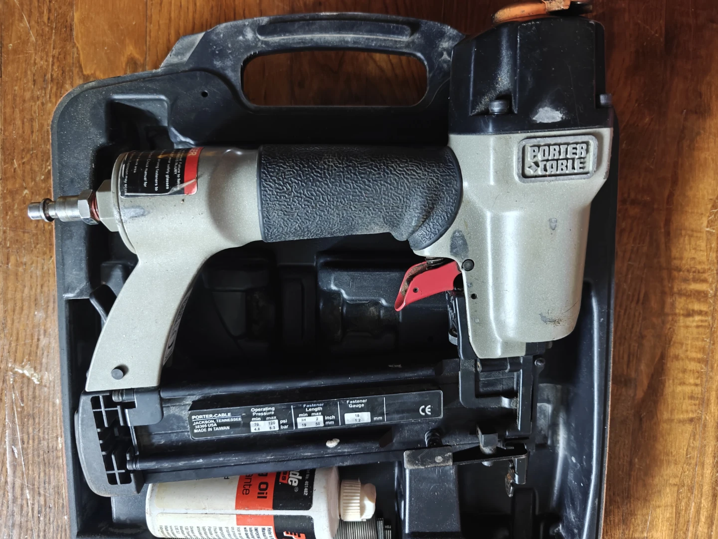 Porter-Cable Brad Nailer with Case - photo 4
