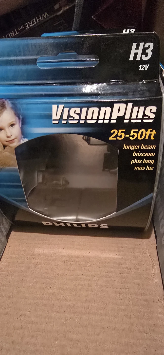 Philips VisionPlus H3 Halogen Headlamp 55W 12V