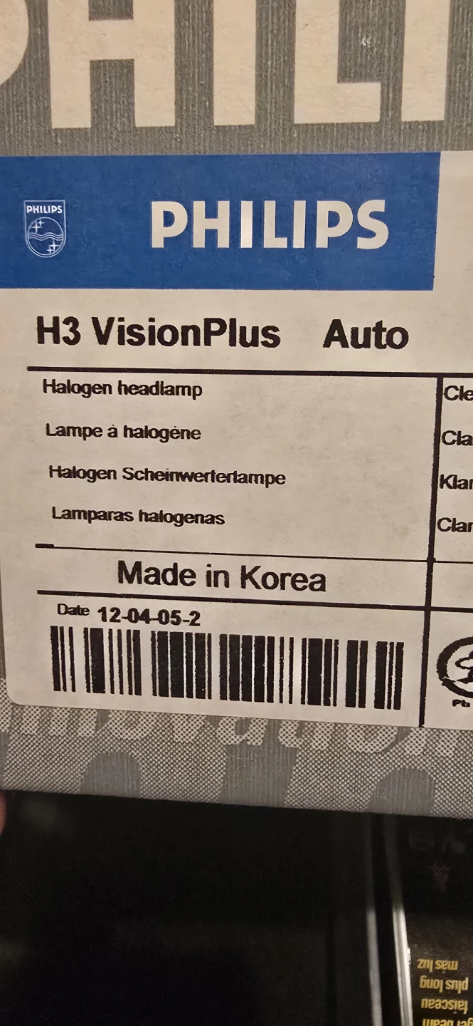 Philips VisionPlus H3 Halogen Headlamp 55W 12V - photo 5