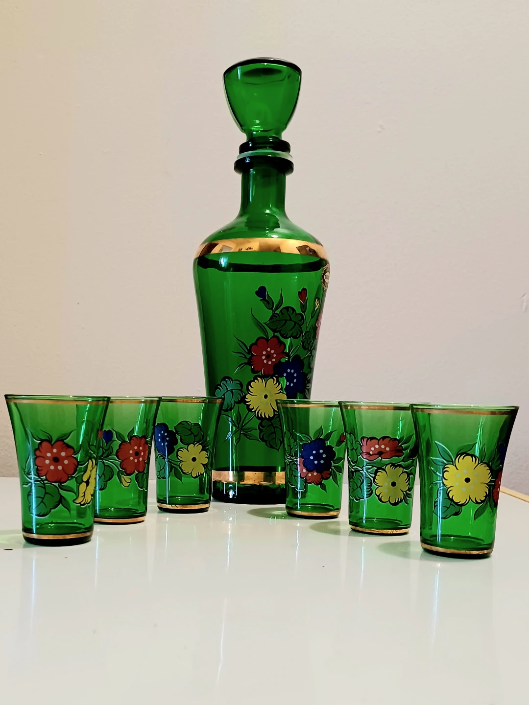 MCM Italian Decor Cristallerie Decanter Set