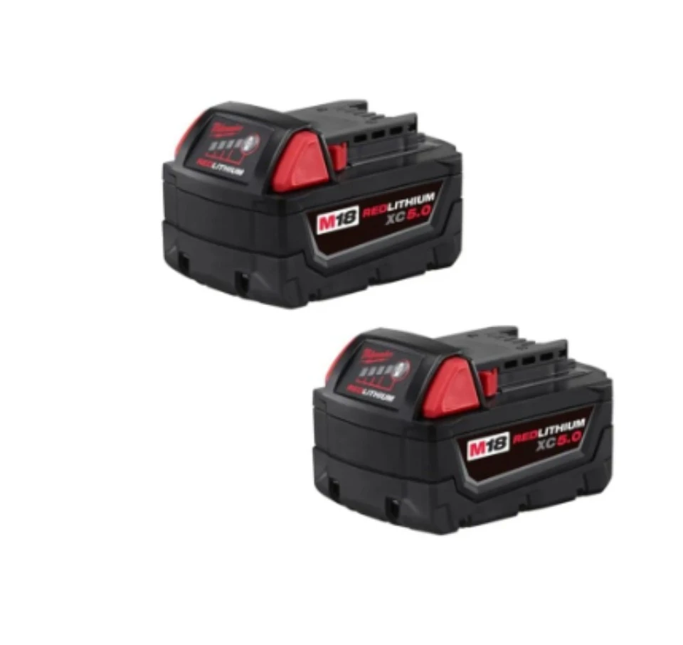 Milwaukee M18 REDLITHIUM XC5.0 Battery 2-Pack - photo 2