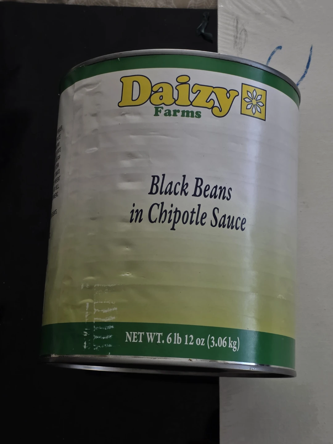 6 lb 12 oz Black Beans in Chipotle Sauce