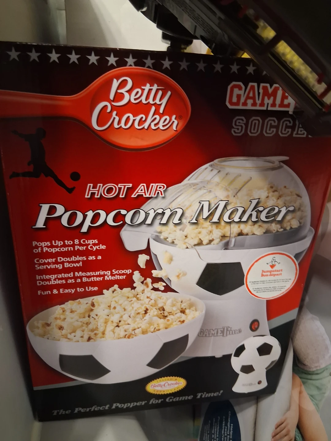 Popcorn Maker - Soccer Theme