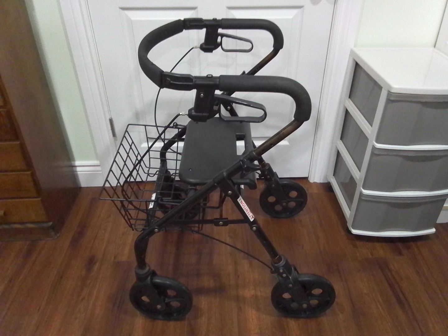 Walker with Seat and Basket