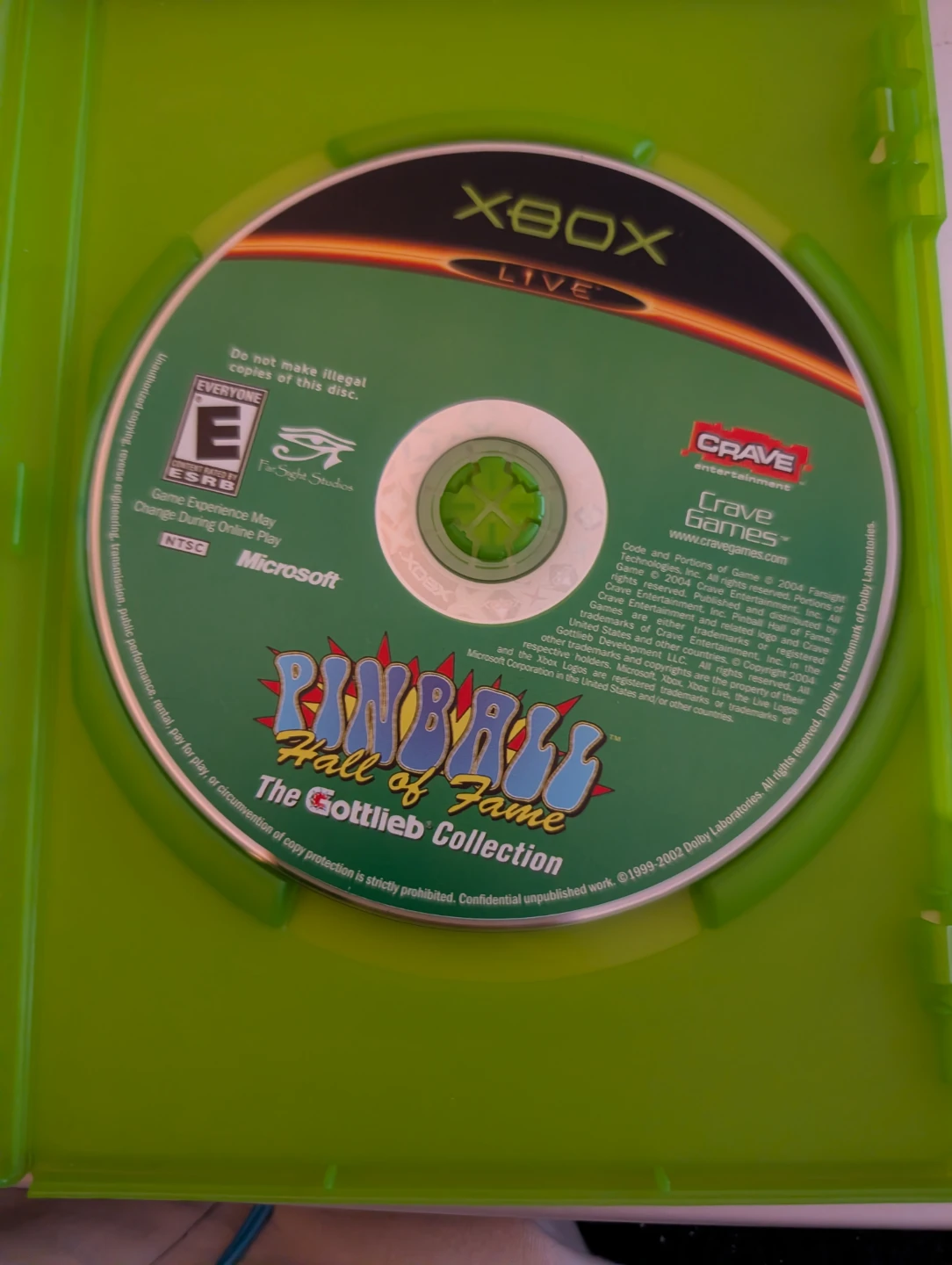 Xbox Pinball Hall of Fame The Gottlieb Collection Video Game - photo 2