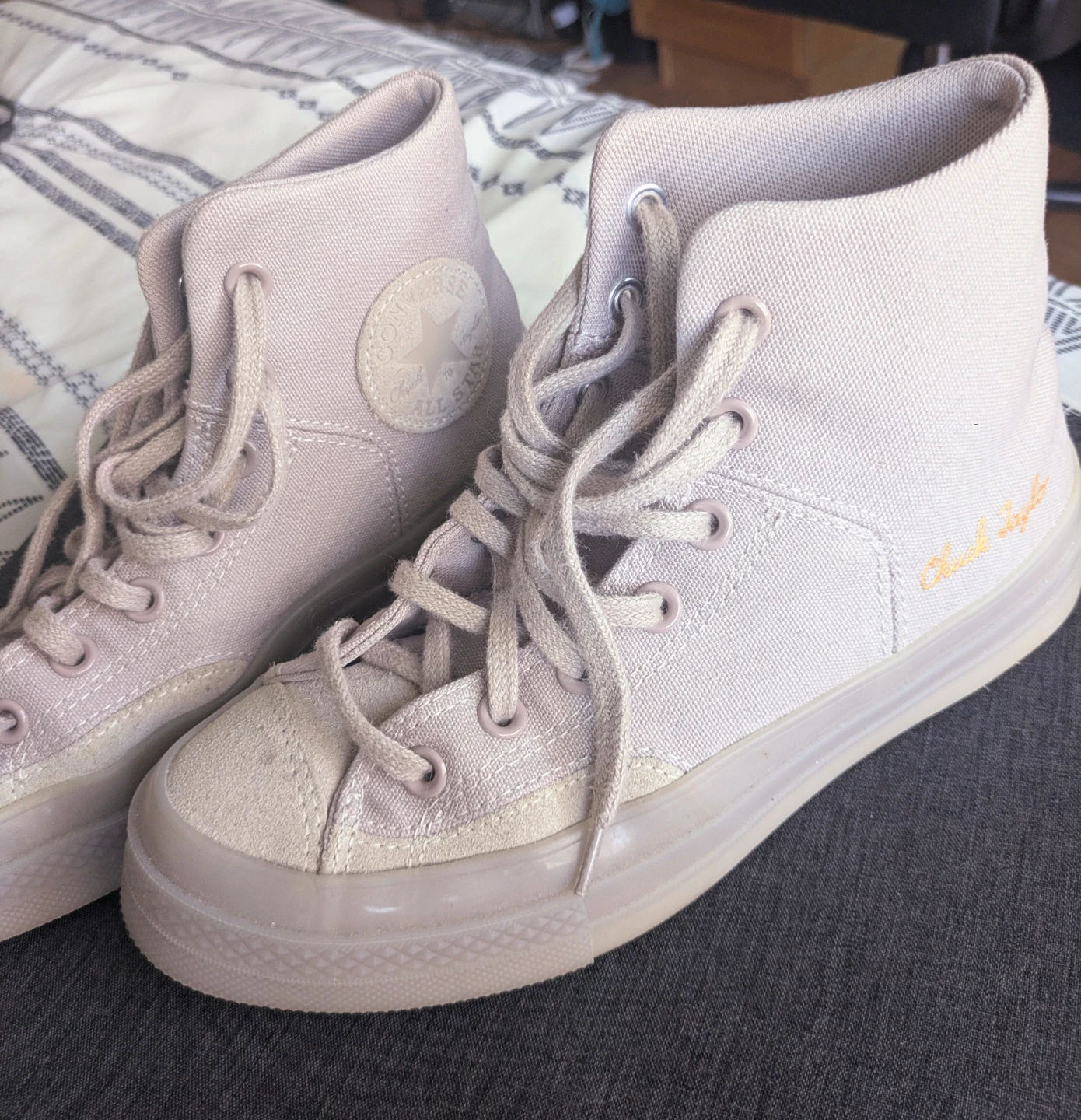 Converse Chuck 70 Marquis High Tops in 'Wonder Stone/Beige'