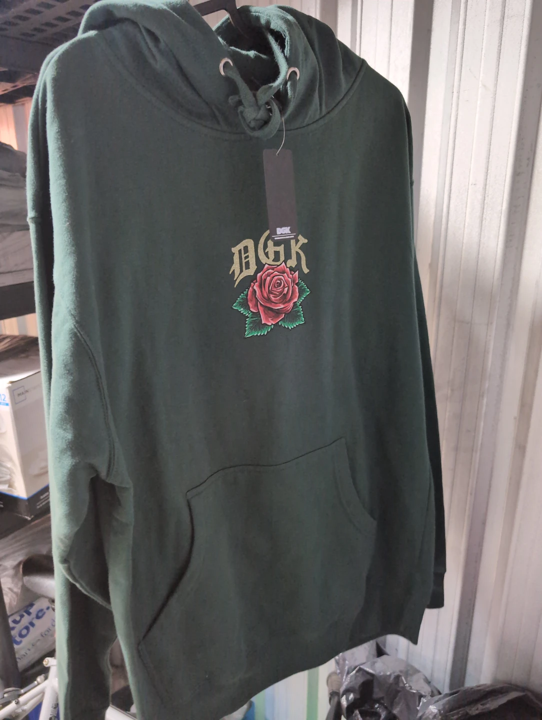 Green Our Lady of Guadalupe DGK hoodie - photo 2