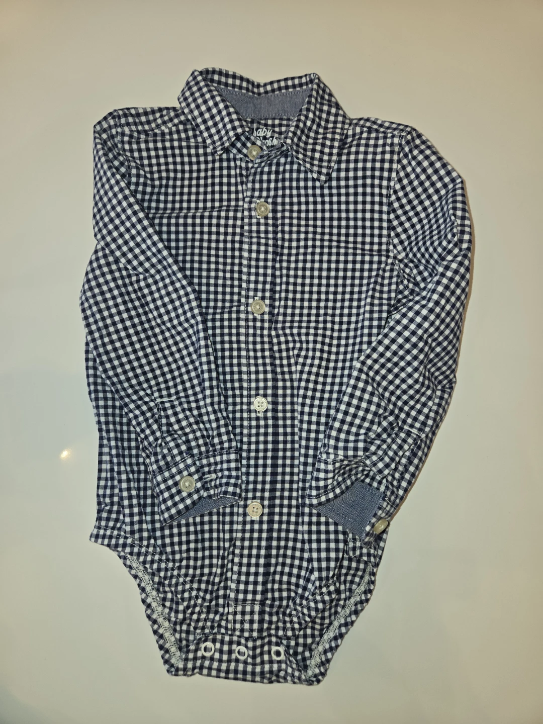 Carter's Gingham Onesie - photo 3