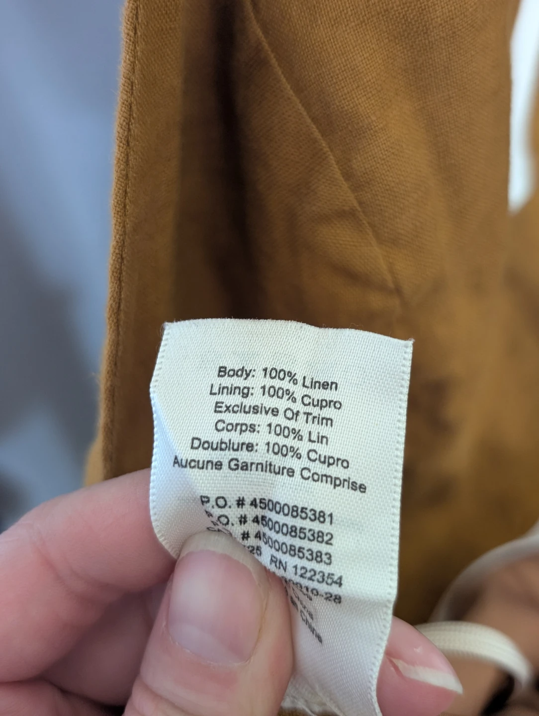 Wilfred Linen Halter Jumpsuit Size 0 - photo 5