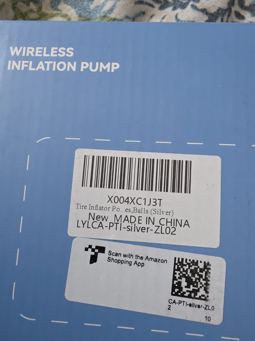 LYLCA Wireless Inflation Pump - Silver - photo 3