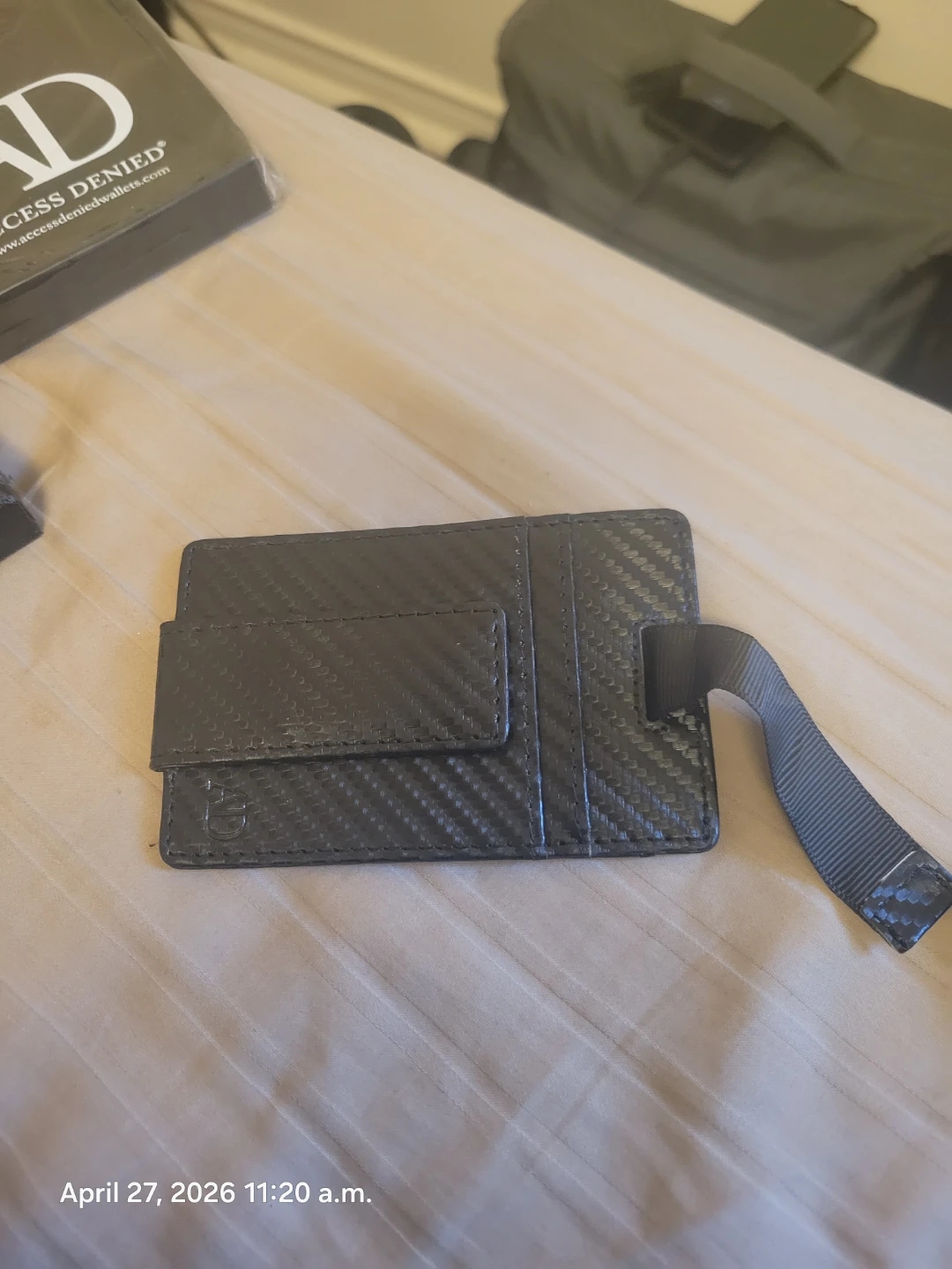 Kinzd Carbon Fiber Card Holder Wallet - photo 2