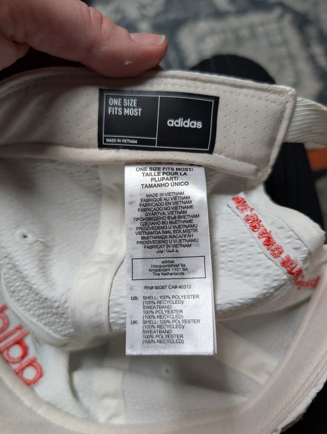 Adidas Sportswear White Cap - photo 3