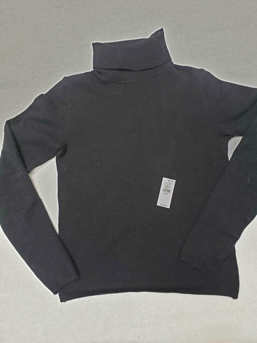 Gap CashSoft Stretch Turtleneck Sweater Black Size S/P - photo 5