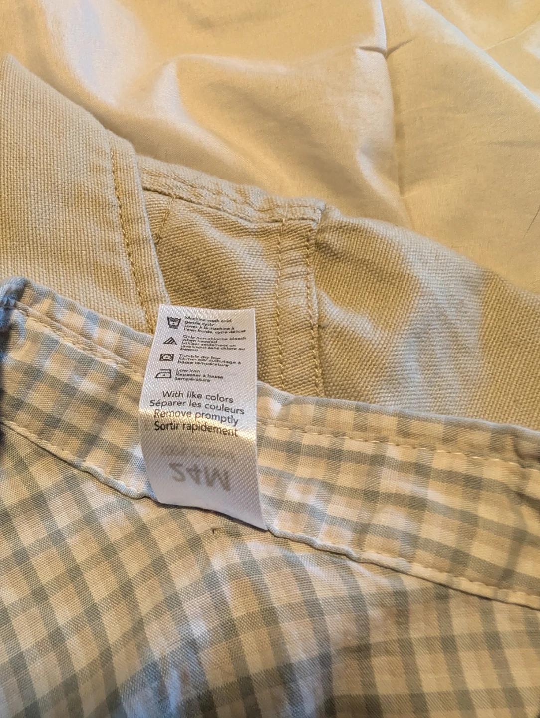 George Long Sleeve Gingham Shirt - 24M - photo 2