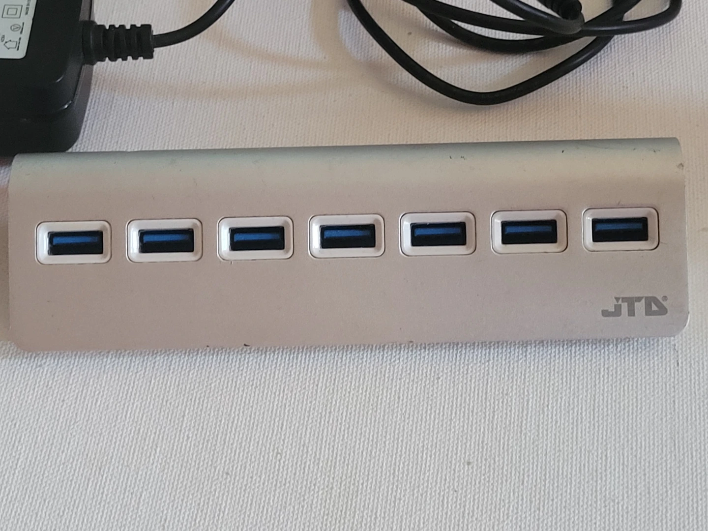 JTD 7-Port USB Hub with AC Adapter - photo 4