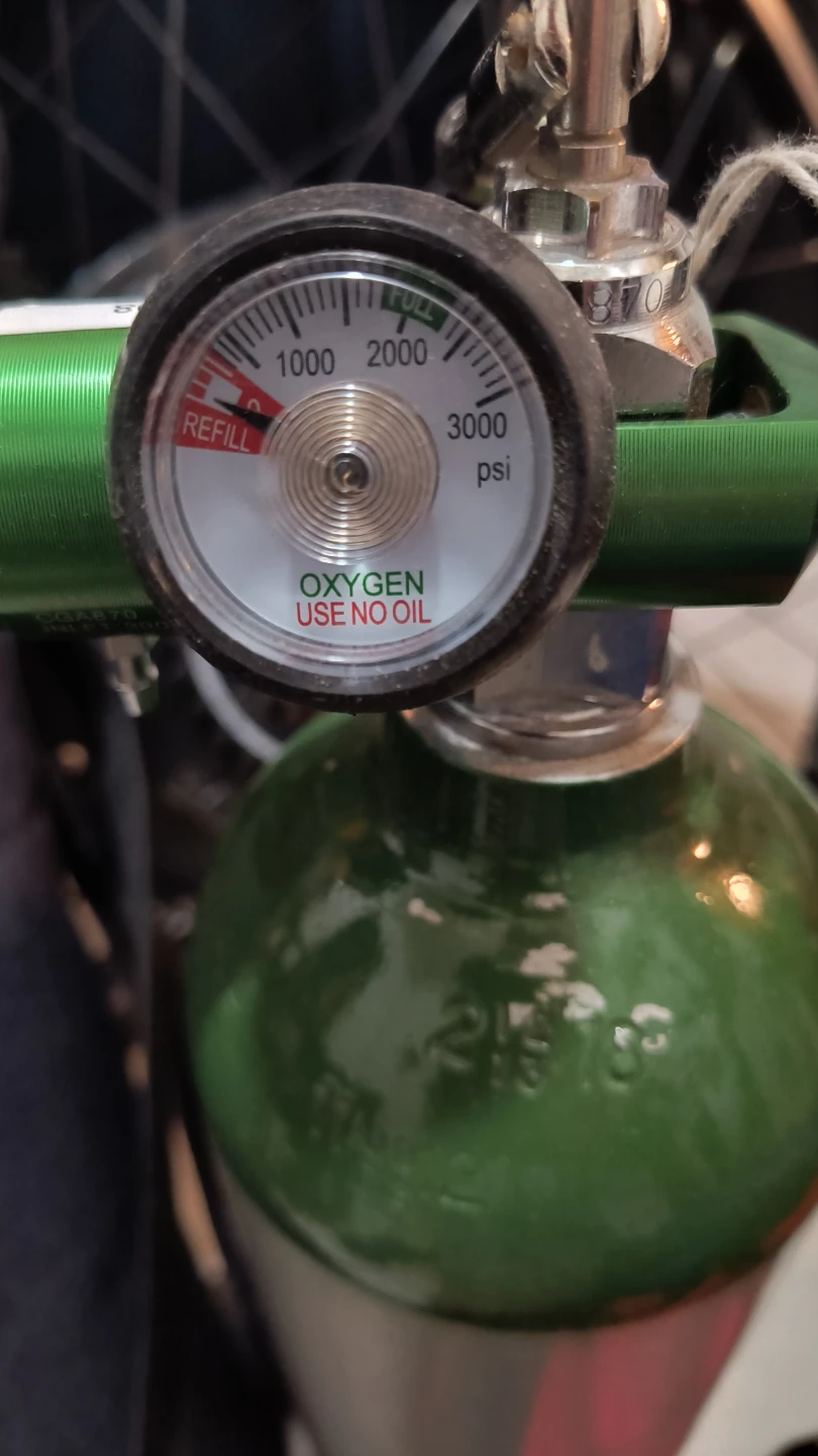 Portable Oxygen E-Reg 0-8 LPM - photo 2