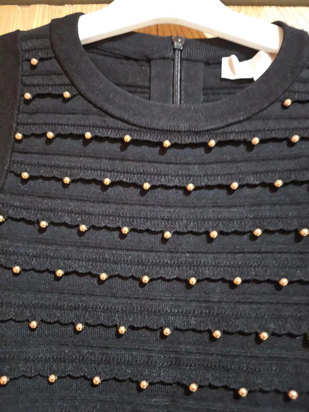 Michael Kors Black Studded Sheath Dress - XS - photo 3