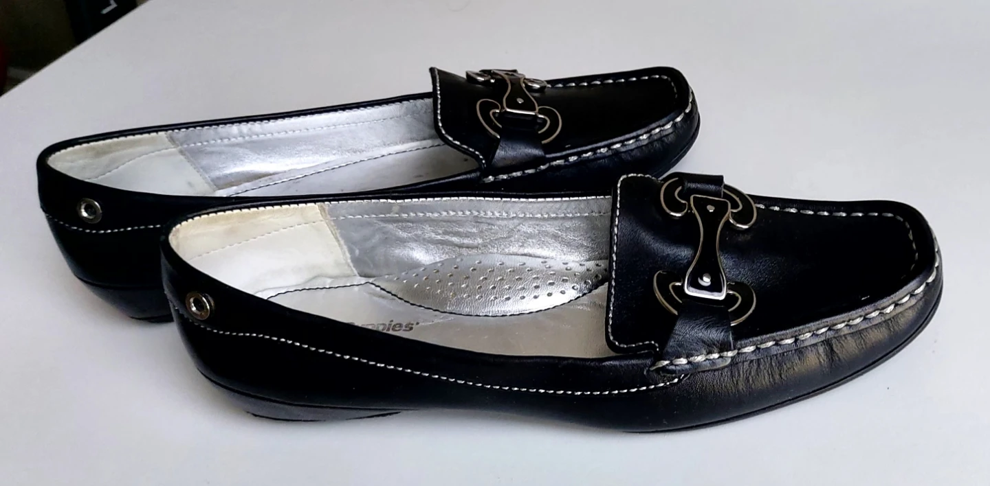 Hush Puppies Black Genuine Leather Loafer - photo 2