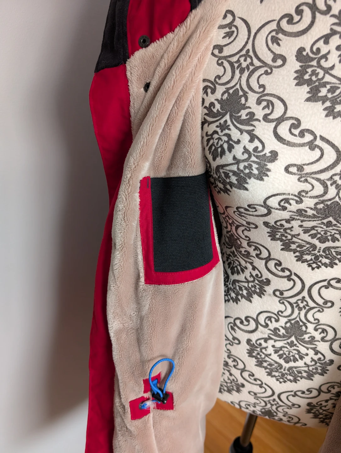 Men's Tommy Hilfiger Outerwear Red Parka Jacket Size M - photo 4