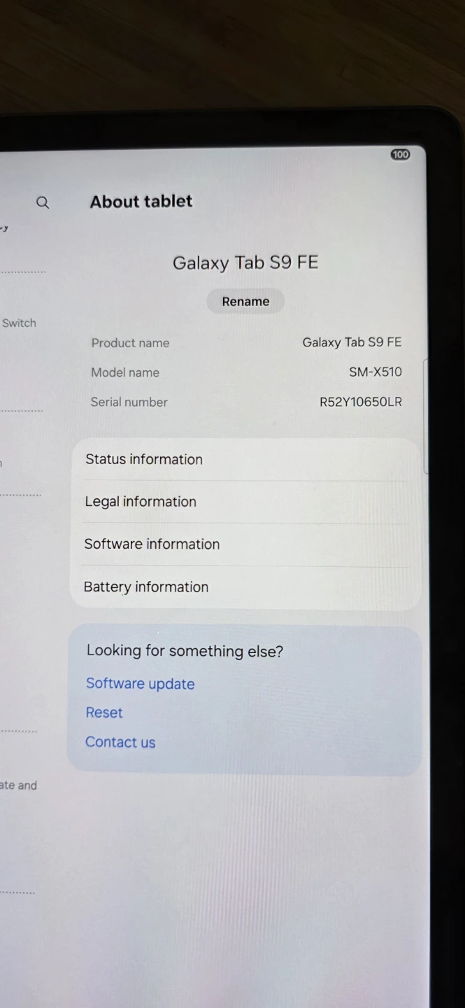 Samsung Galaxy Tab S9 FE Tablet - photo 5