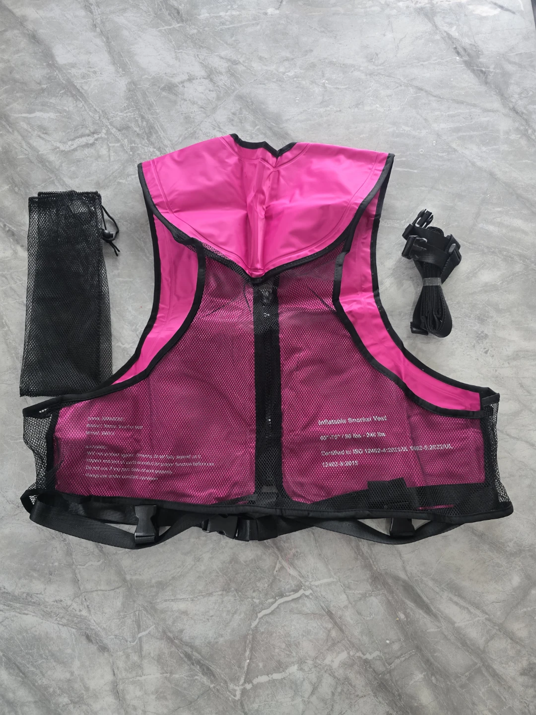 JURMICKEY Pink Inflatable Snorkel Vest SV002 - photo 3