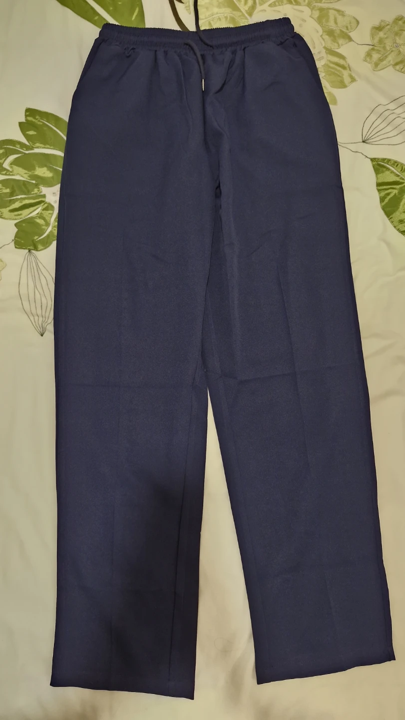 Blue Long Sleeve Shirt and Pants Set - photo 2