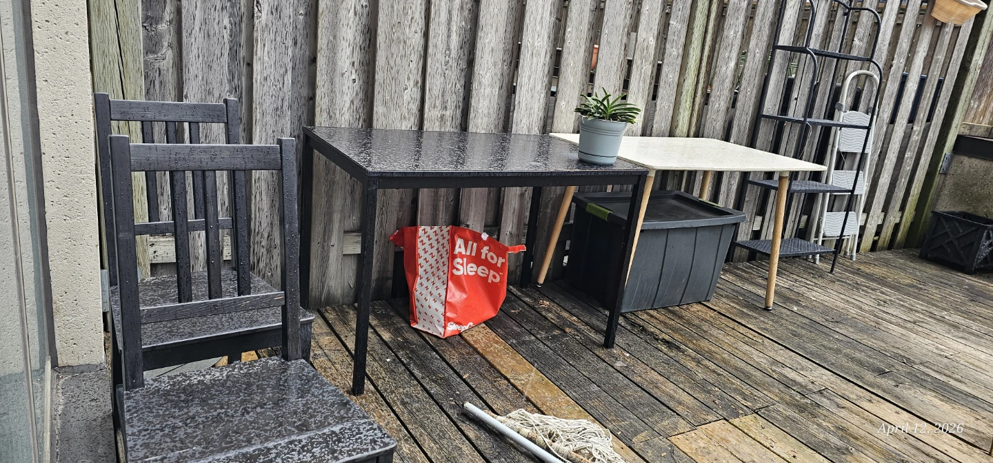 Mattress and Table - FREE PICK UP - photo 2