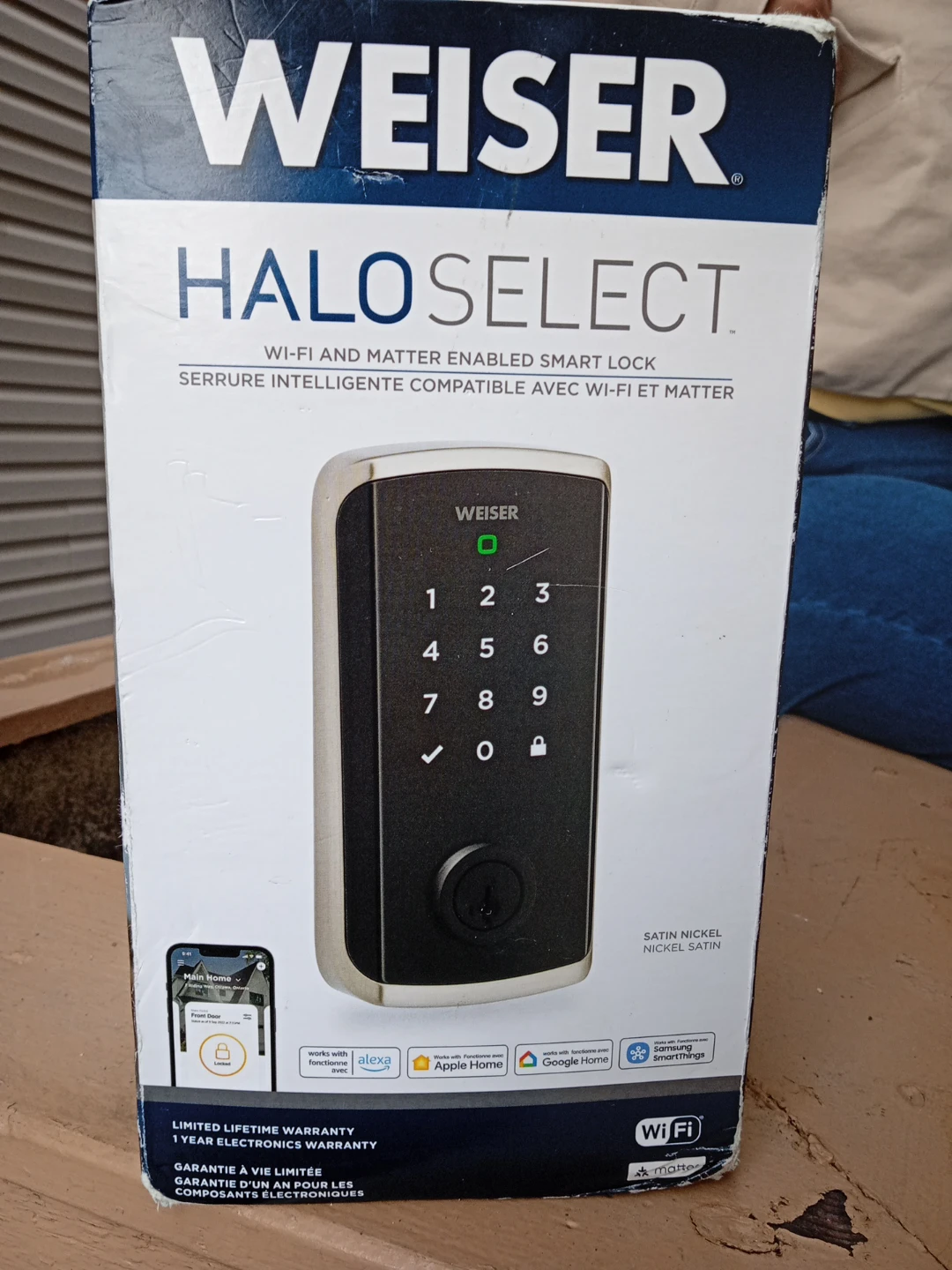 Weiser Halo Select Wi-Fi Enabled Smart Lock