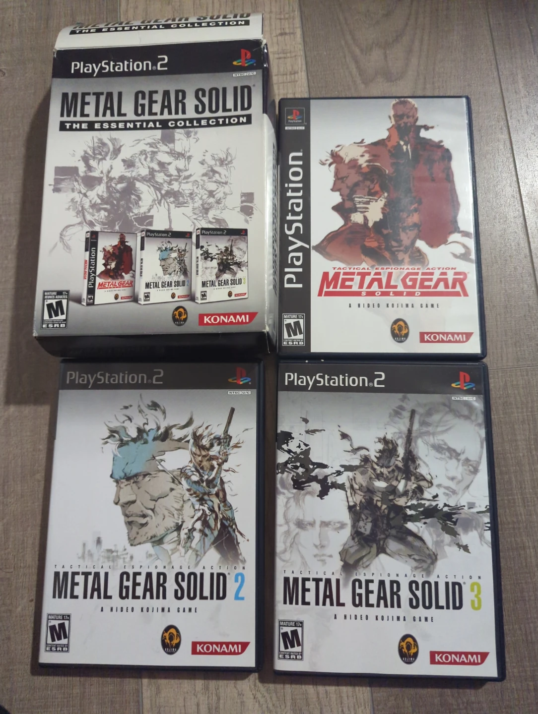 PlayStation 2 Metal Gear Solid The Essential Collection