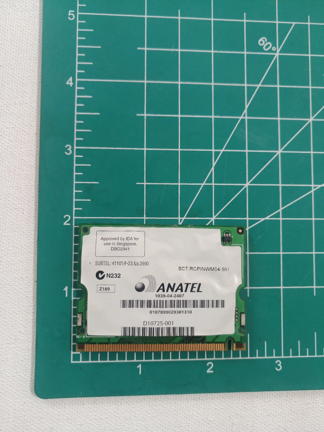 Intel PRO/Wireless 2915ABG Network Connection Card