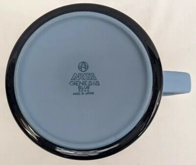 Arita Genesis Blue Tea Cup and Saucer Set - photo 2