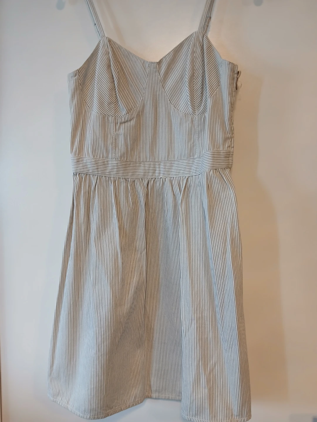 H&M Divided Black Bird Print Dress & Striped Sundress. $10 EACH. - photo 4
