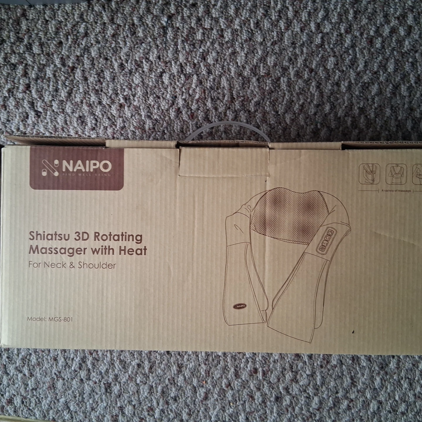 Shiatsu 3D Rotating Massager - photo 2