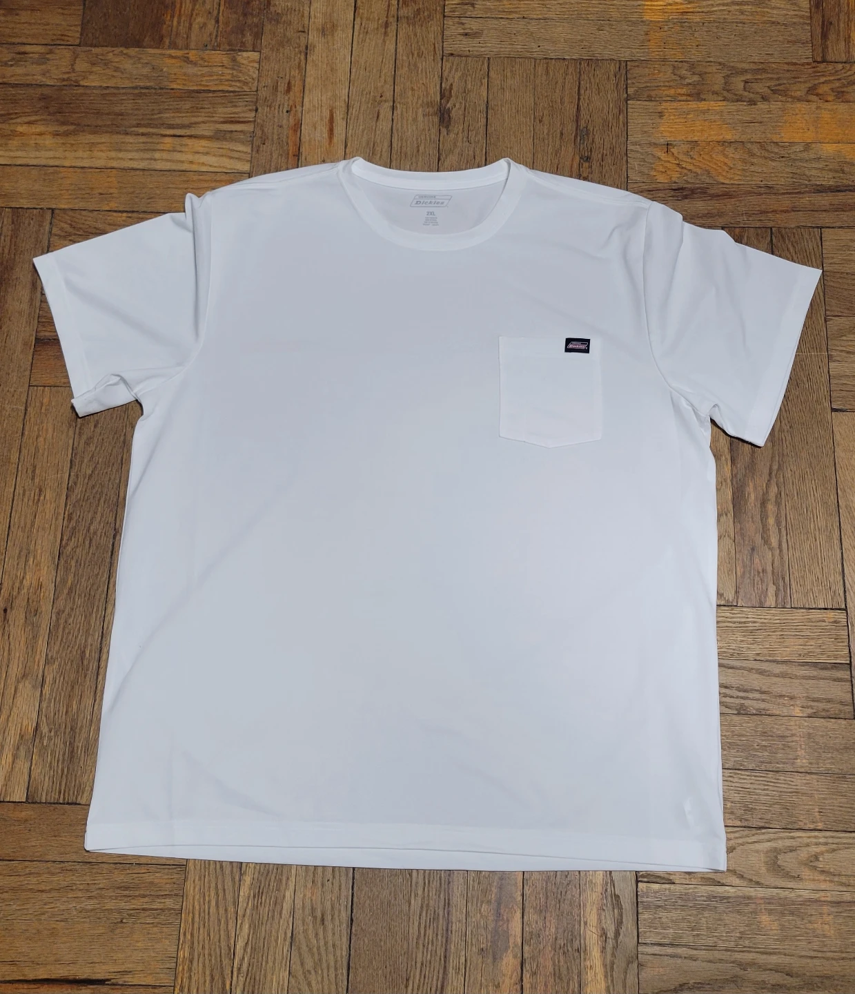 Dickies White Short Sleeve Pocket T-Shirt - Size 2XL