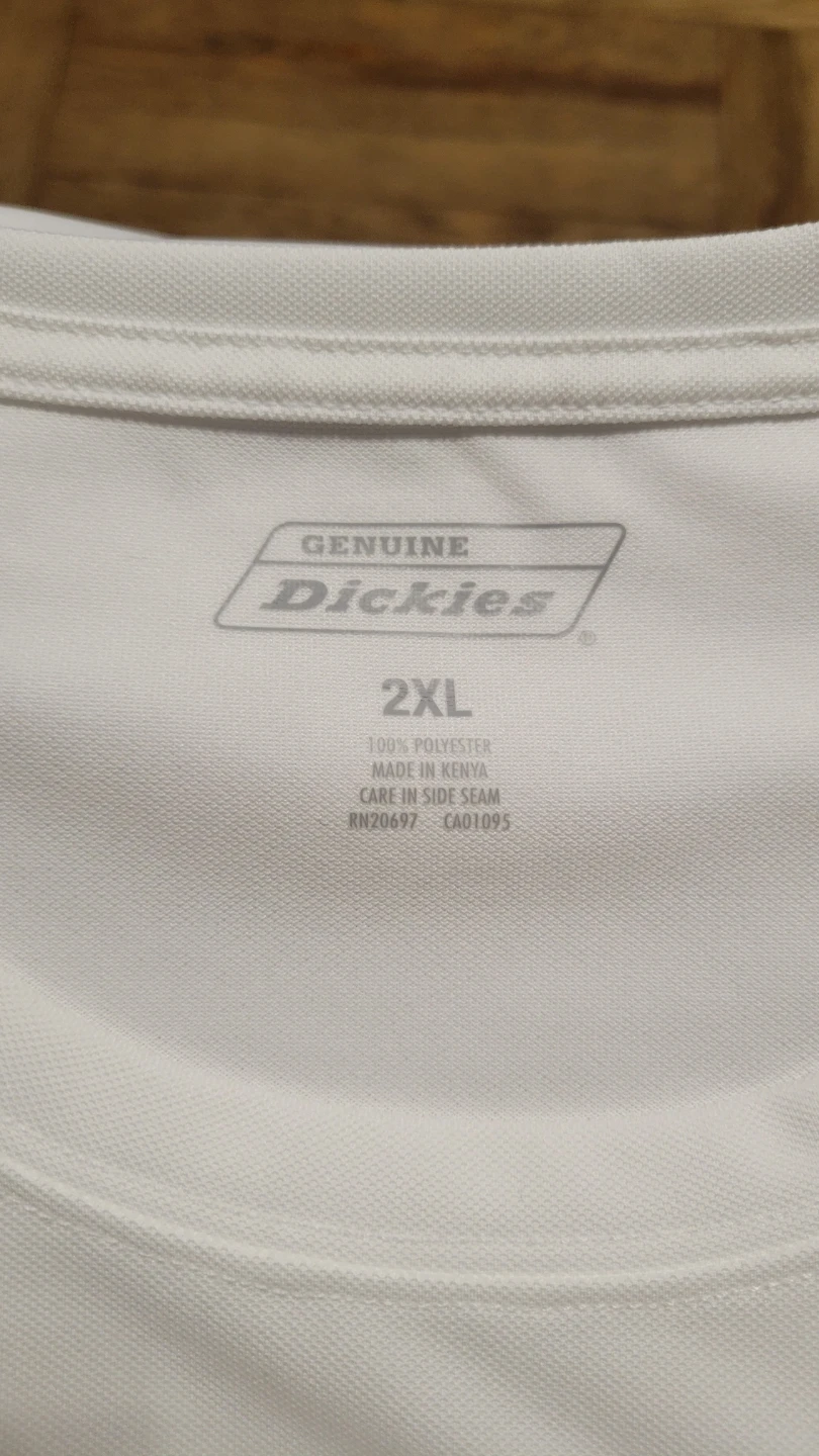 Dickies White Short Sleeve Pocket T-Shirt - Size 2XL - photo 2
