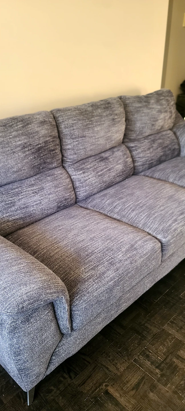Grey Fabric Sofa - photo 2