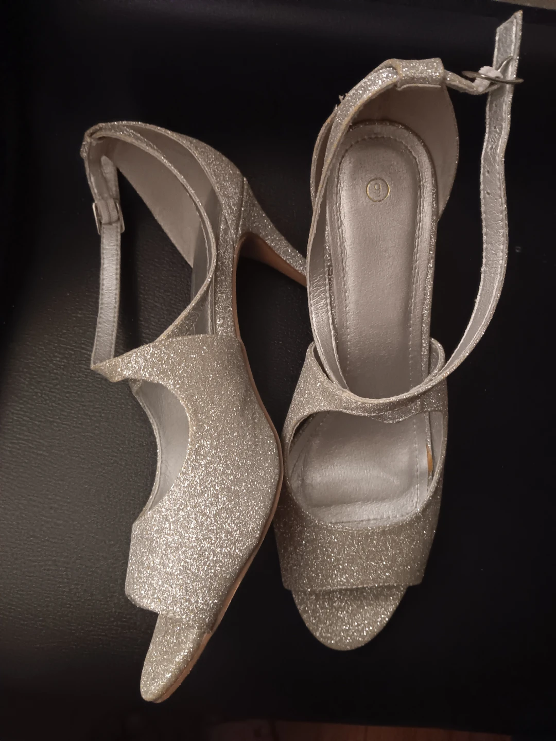 Silver Glitter Heels - photo 2