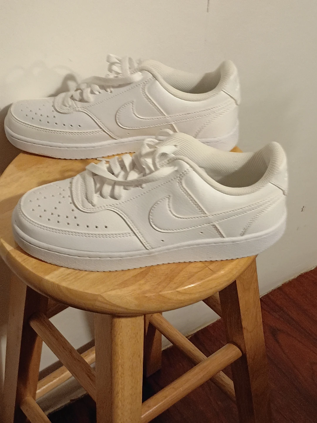 Nike Court Vision Low Men's Shoes White Size 8 - photo 2