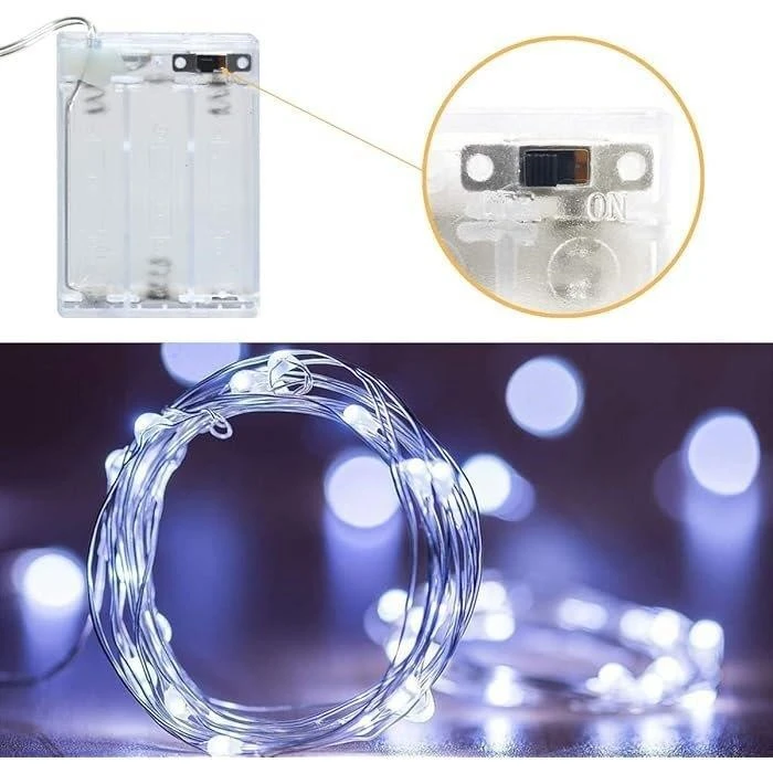 2pcs Battery Operated Fairy Lights